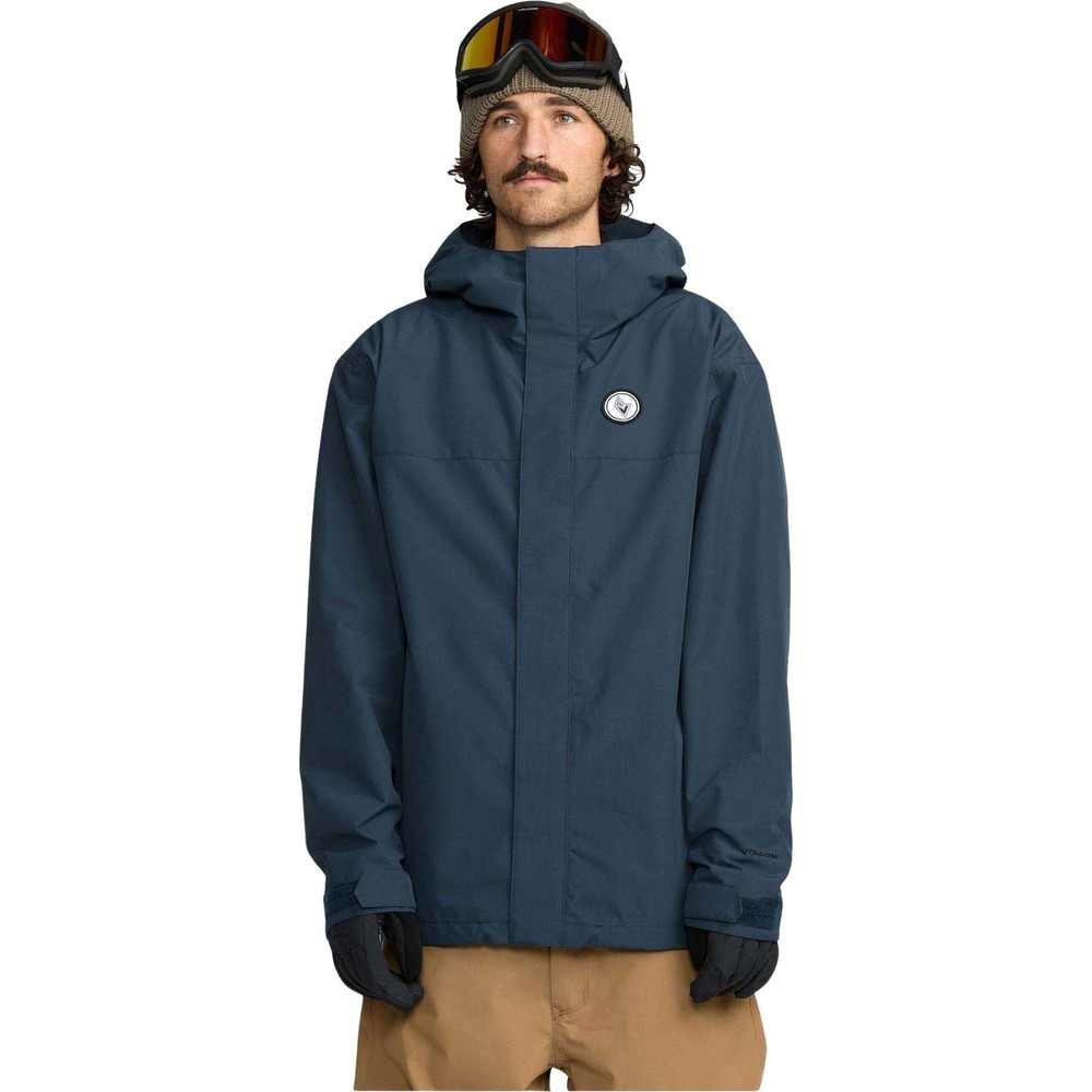 Volcom Buckthreeeighty Men's Winter Jacket, Deep Blue, X-Large