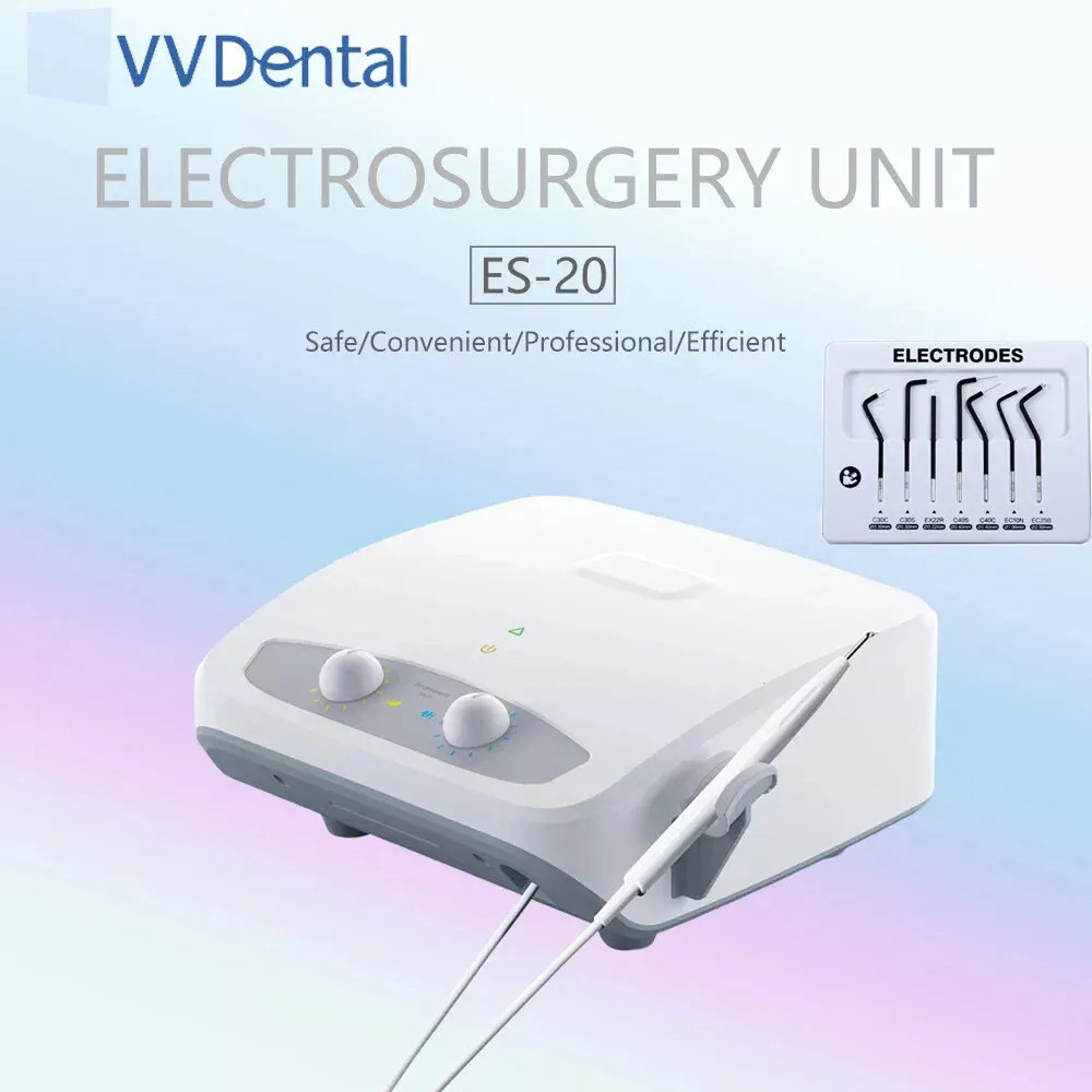 Electrosurgery Dental Cutting Unit with 7 Electrodes Tips