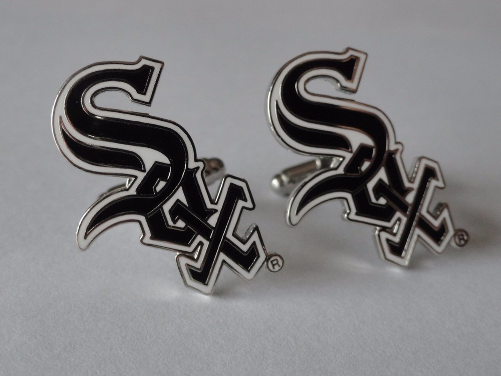 Chicago White Sox Cufflinks MLB Baseball