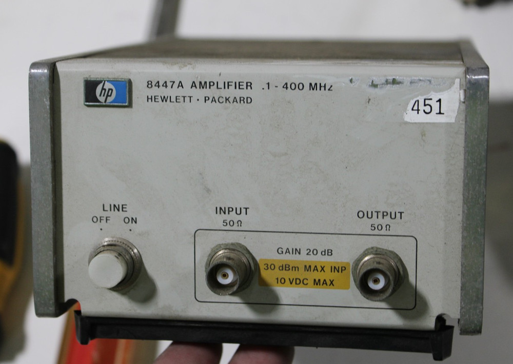 HP/Agilent 8447A   Amplifier   WORKING