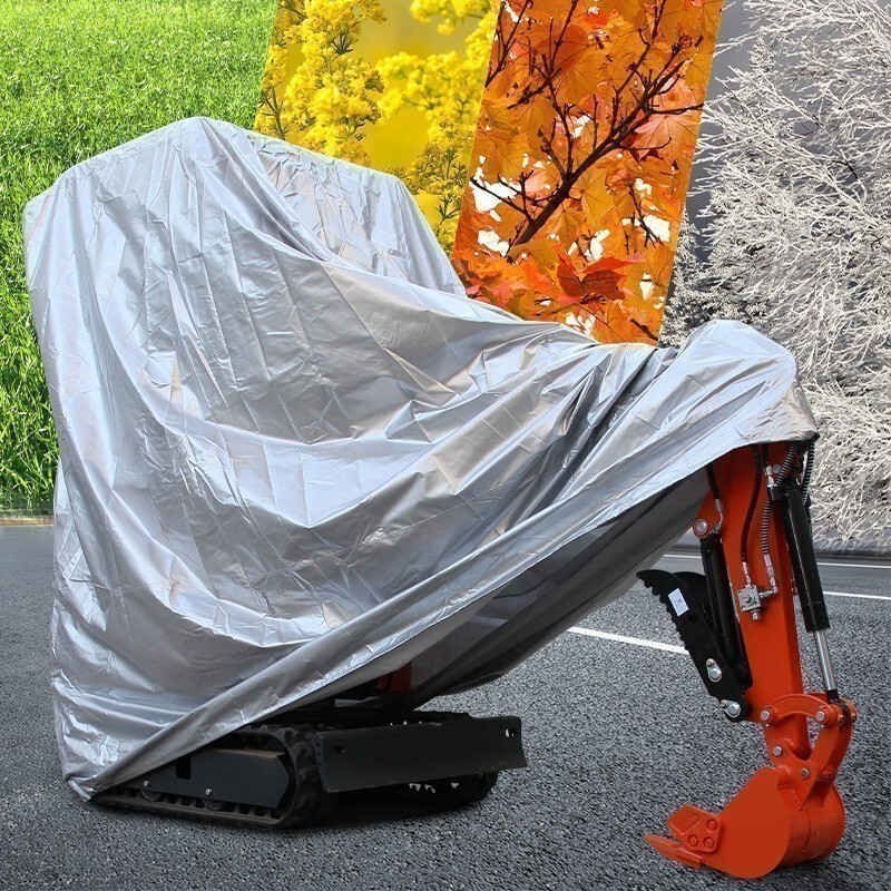 Full Cover For Mini Excavators Outdoor Waterproof UV Snow Dust Rain Resistant */