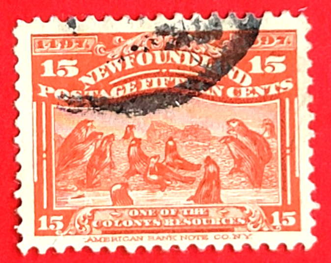 Canada Newfoundland #70 Seals Used