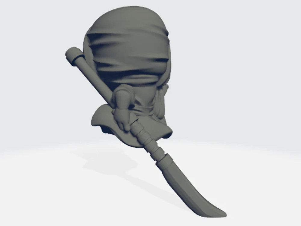Celia Miniatures - Jumping Monk