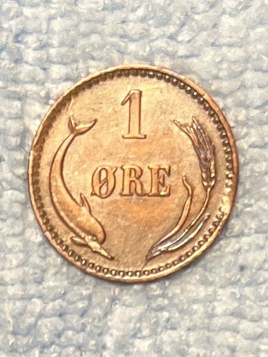 Denmark - 1 Ore 1891