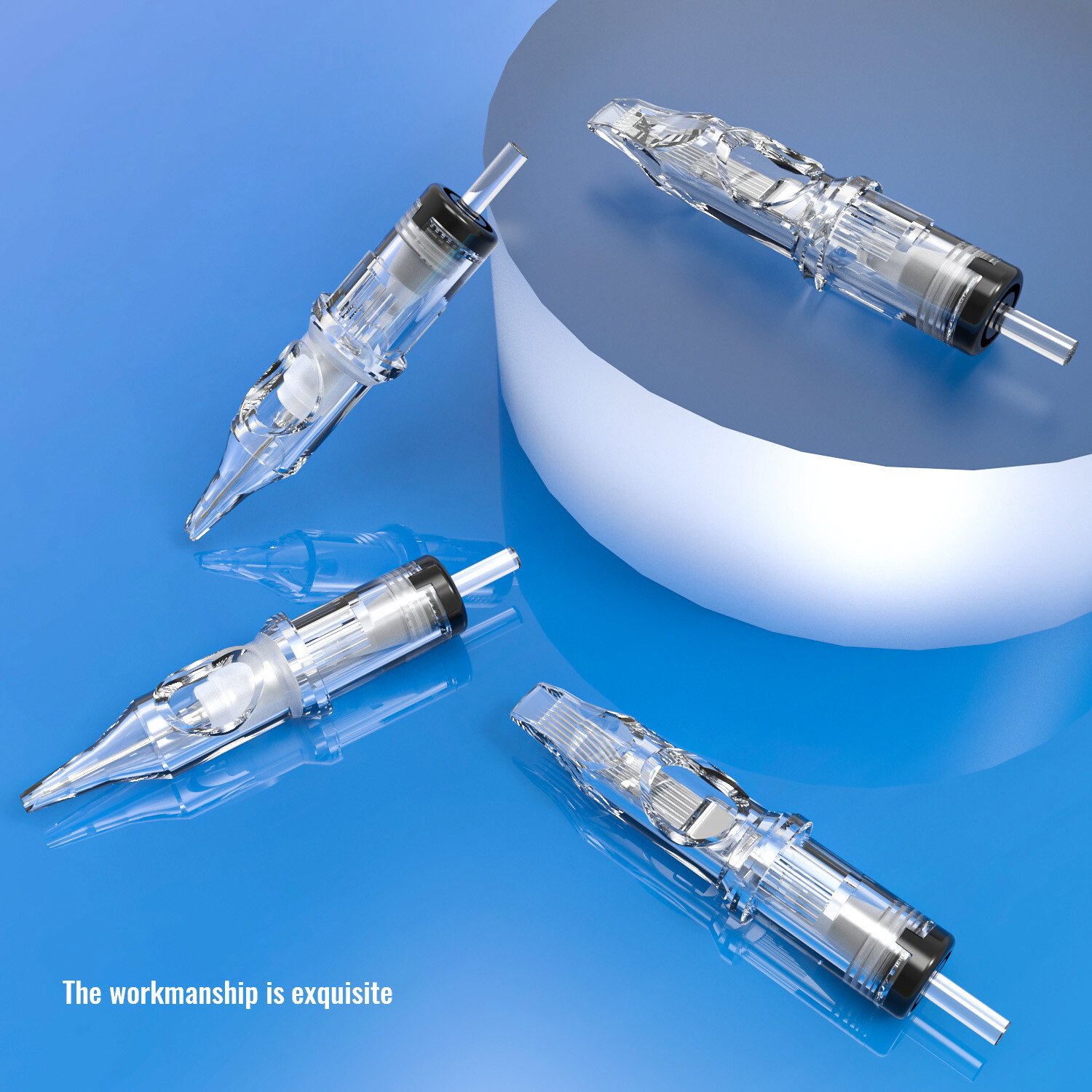 20-50Pcs Mixed Professional Sterile Tattoo Needle Cartridges Size RL RS RM M1