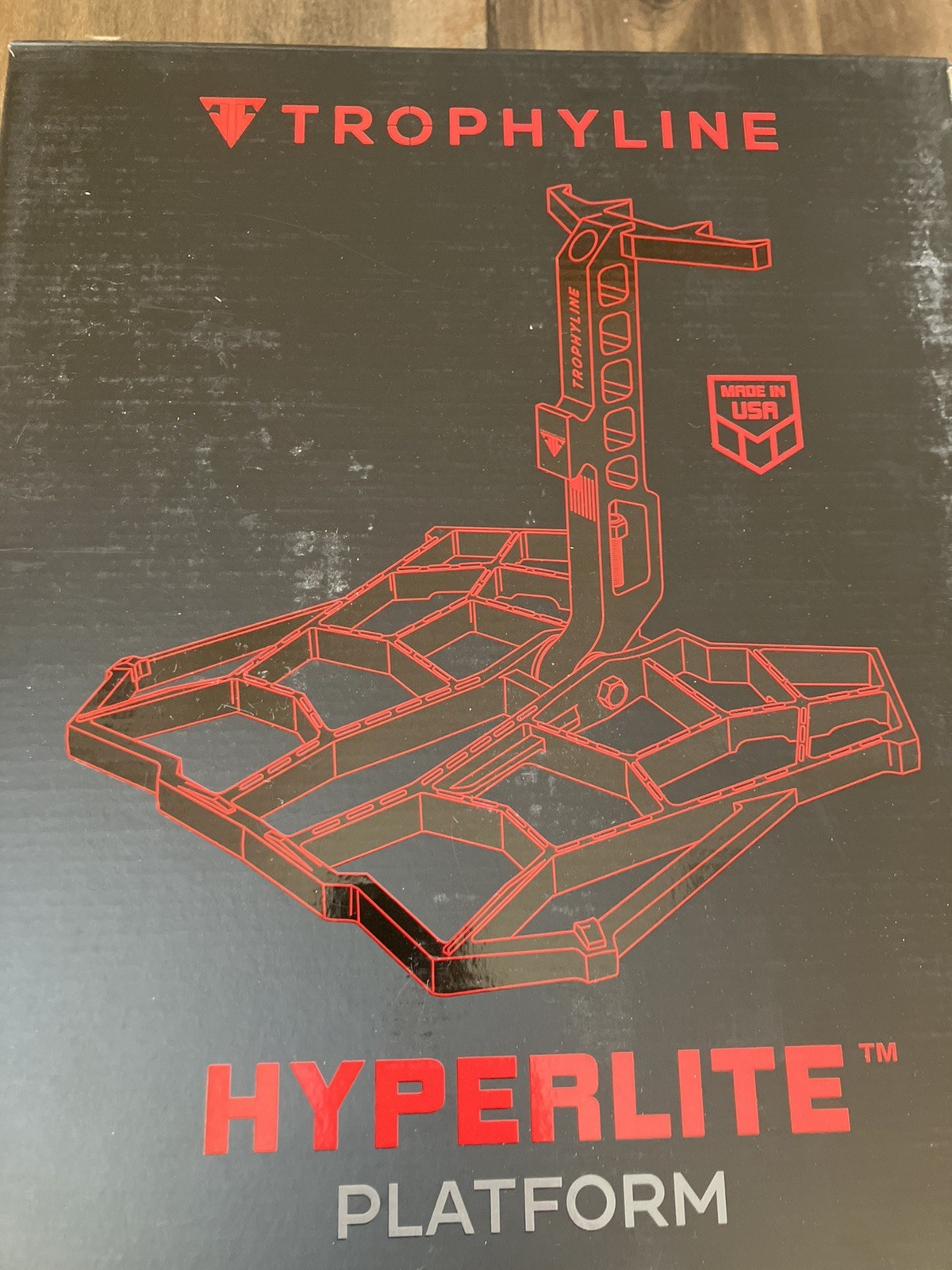 Trophyline Hyperlite Platform Saddle Hunting Tree Stand Made In USA