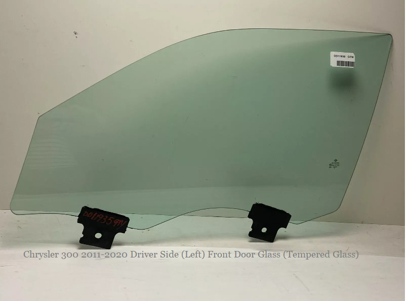 Fits 2011-2020 Chrysler 300 Driver Side (Left) Front Door Glass (Tempered Glass)