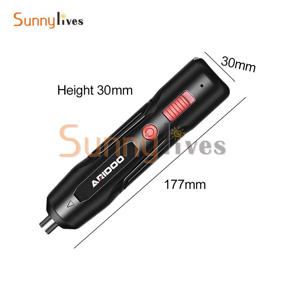 Portable Electric Screwdriver Compact USB Rechargeable Screw Driver Power Tool ~