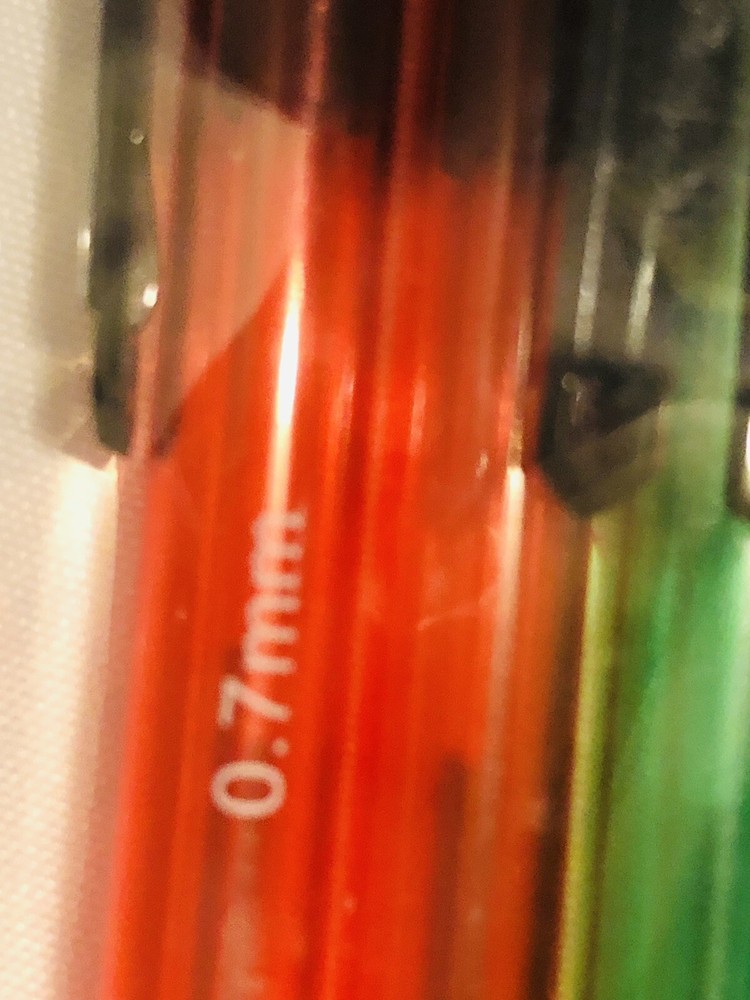 Mechanical Pencils, 0.7mm, AssortedColors, 18Total.