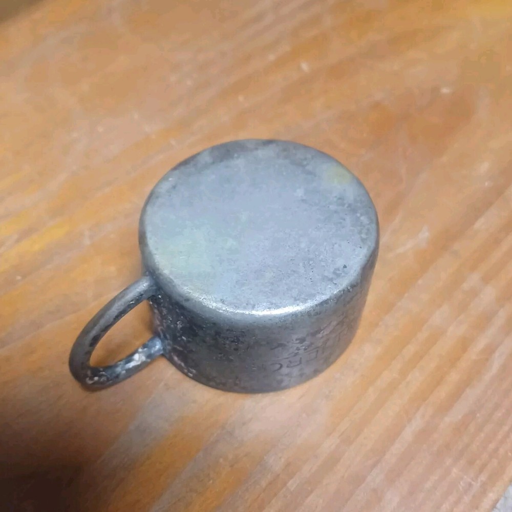 Dept.? Commerce Silver Soldered Measure? Creamer? Unknown Purpose