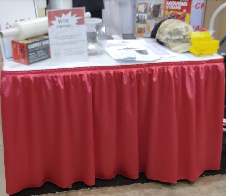 21' Table Skirt, Polyester Fabric, 18 Colors