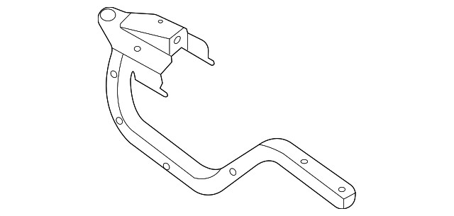 Genuine Nissan Deck Lid Hinge 84401-6LB0A