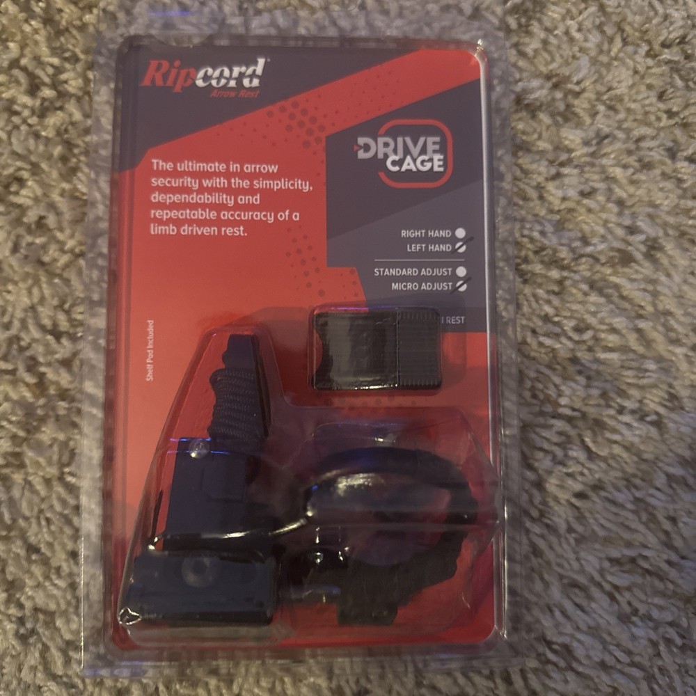 LH Ripcord Drive Cage Micro Adjust