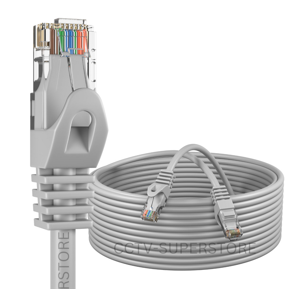 7FT Cat5e Ethernet LAN Cable RJ45 Patch Cord Router Switch Network
