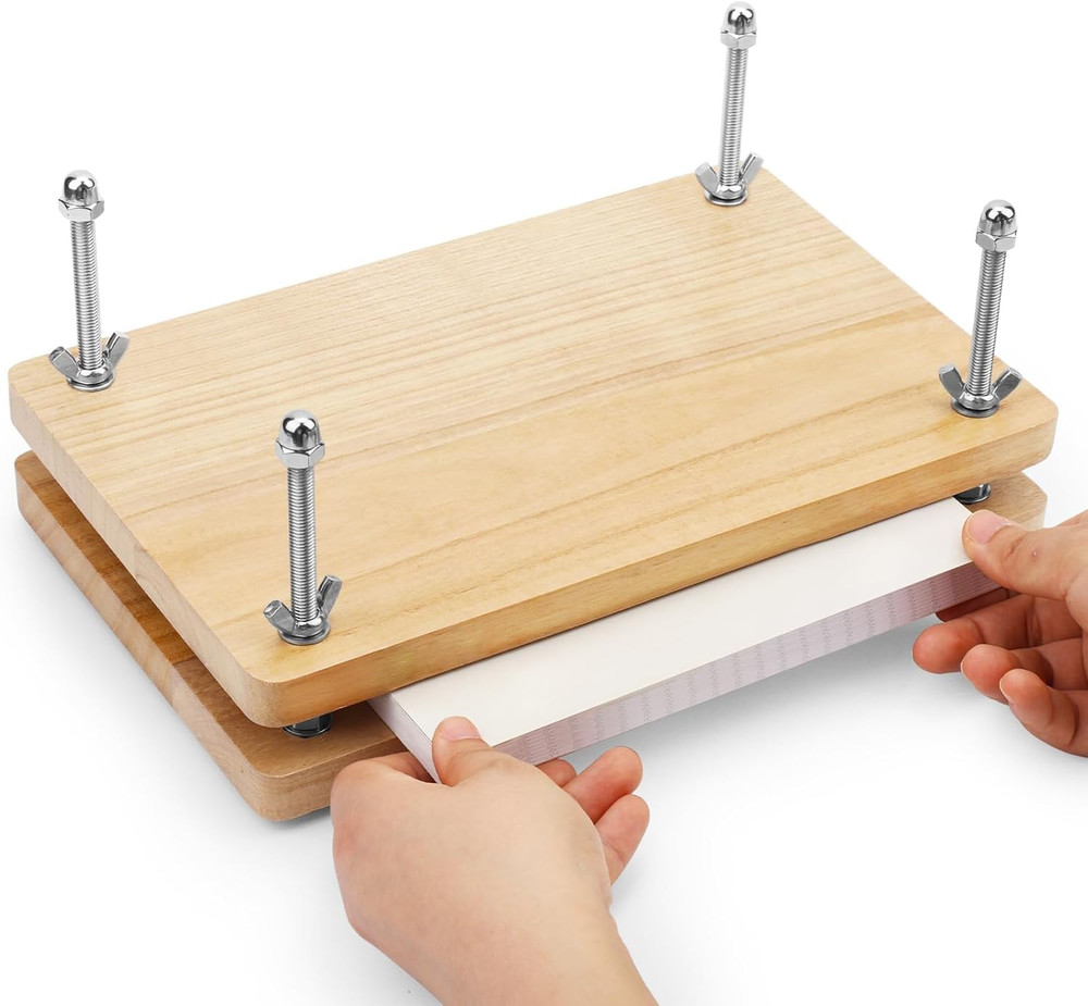 Book Press Bookbinding Tool Adjustable Paper Press For Binding Embossing