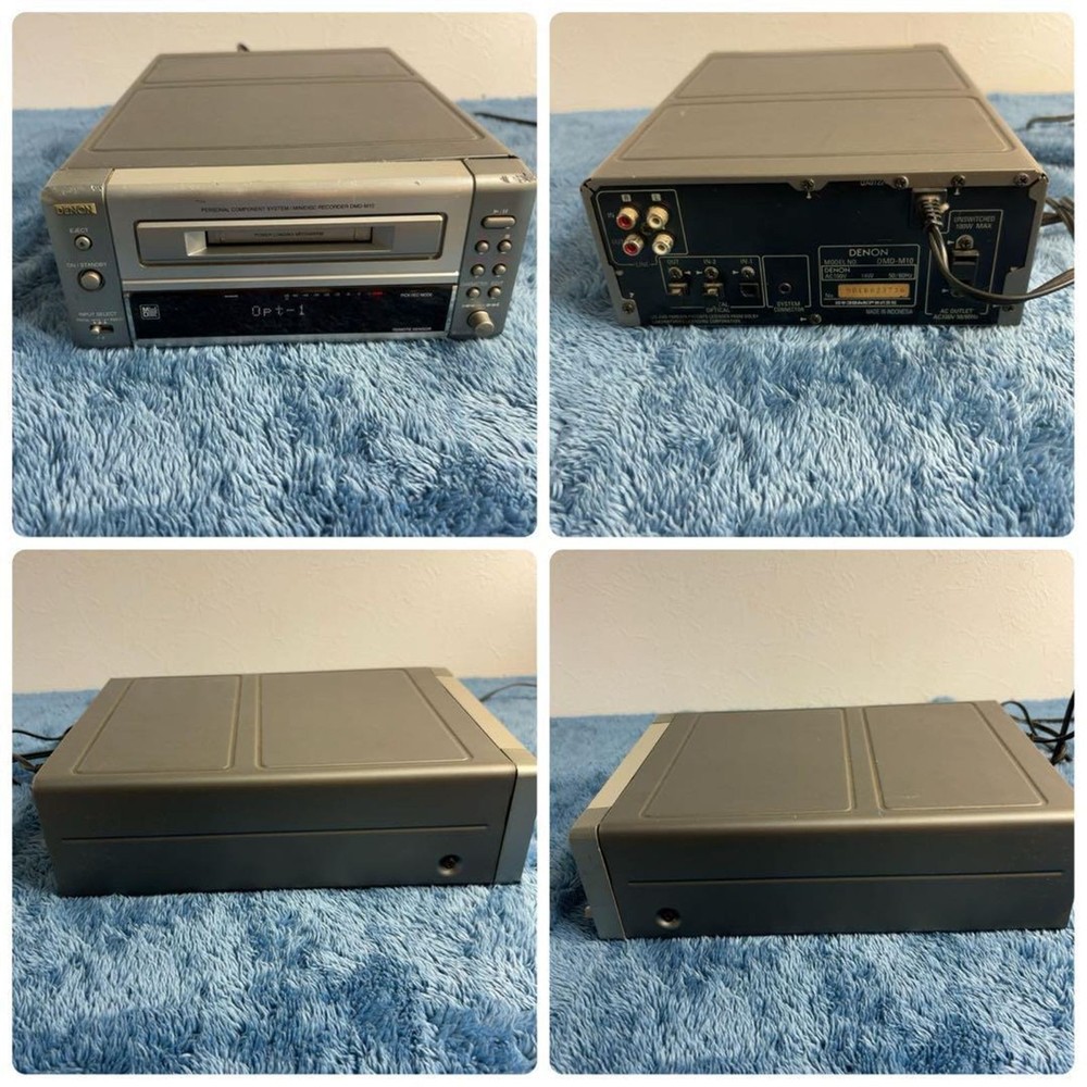Junk Not Working DENON DMD-M10 Mini Disk MD Recorder Player MD Deck Player