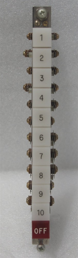 11 Button Jukebox Selector Push Switch Assembly, Capitol 10D-5677-773, 10+Reset