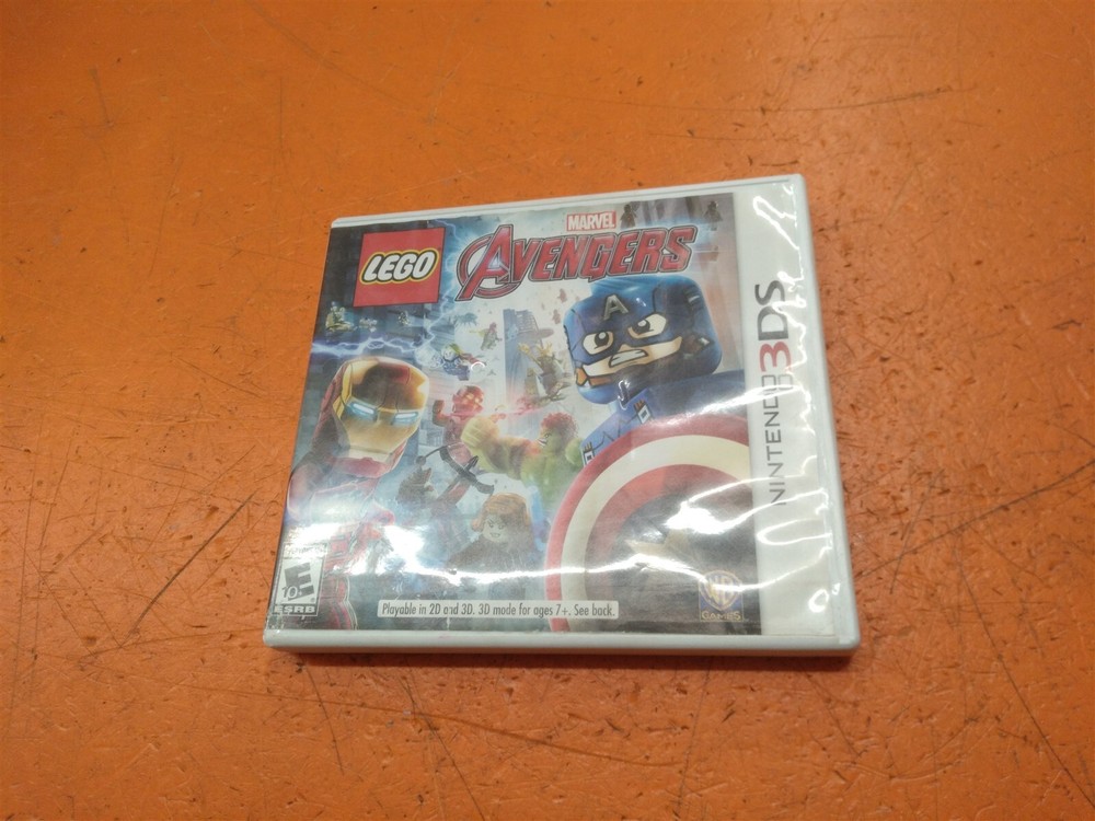 ⭐️⭐️⭐️⭐️⭐️ Lego Marvel Avengers Nintendo 3DS **Empty Case**