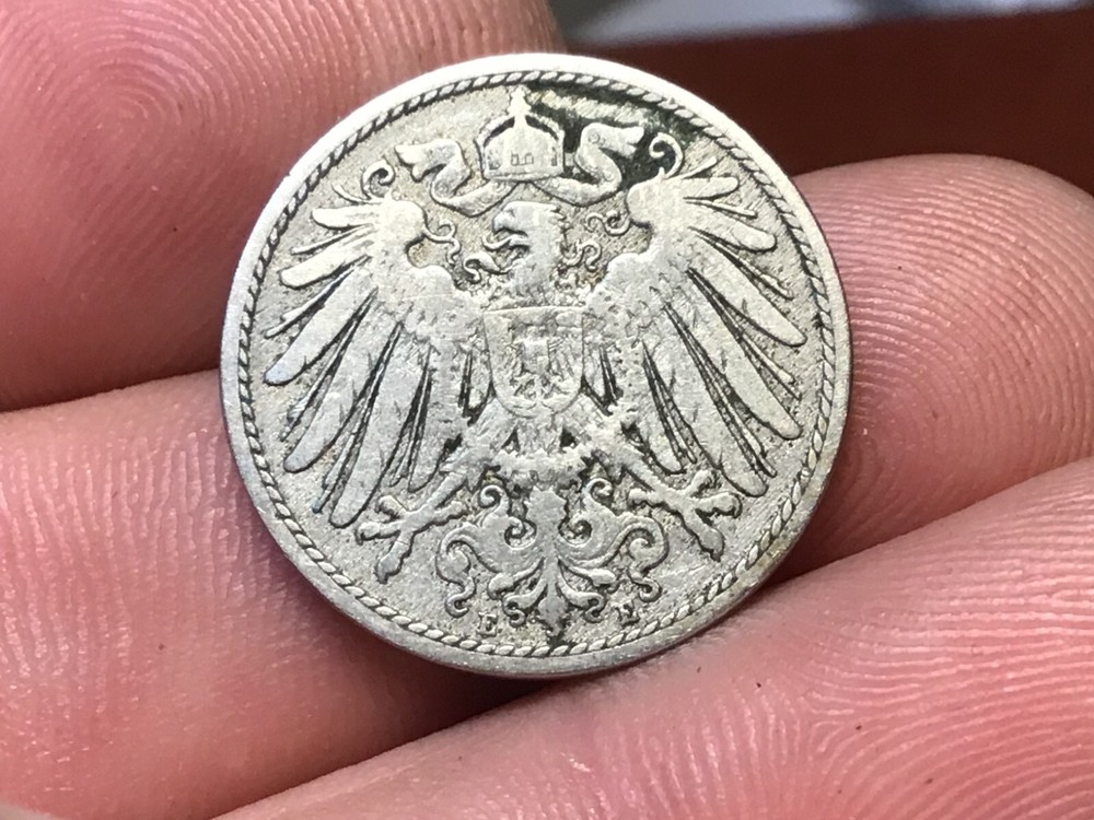 1900-E Germany 10 Pfennig, German, 1 Coin