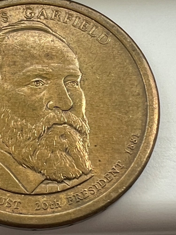 James Garfield 1881 One Dollar Coin 2011