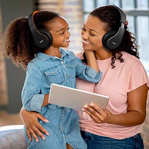 Bluetooth Headphones Over-Ear, Foldable Wireless and Wired Stereo Headset