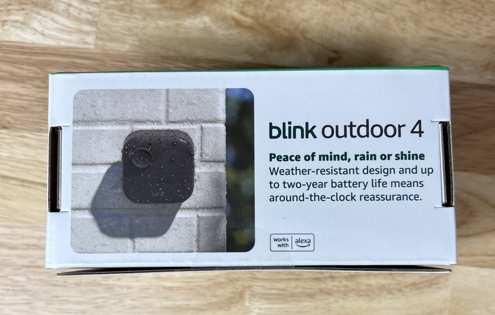 Blink Outdoor 4 Wireless - 1 Camera Security System with NEWEST Sync Module NEW