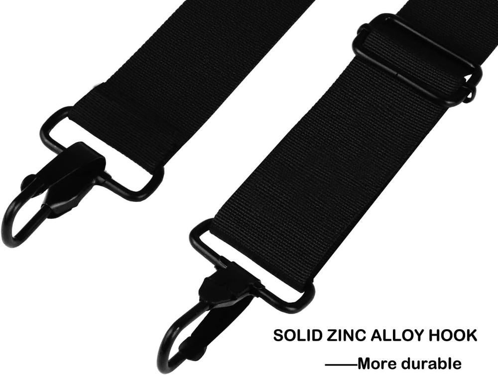 Universal Replacement Laptop Shoulder Strap, Durable 55" Adjustable Black