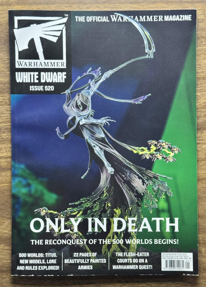 Warhammer White Dwarf Issue 520 January 2026