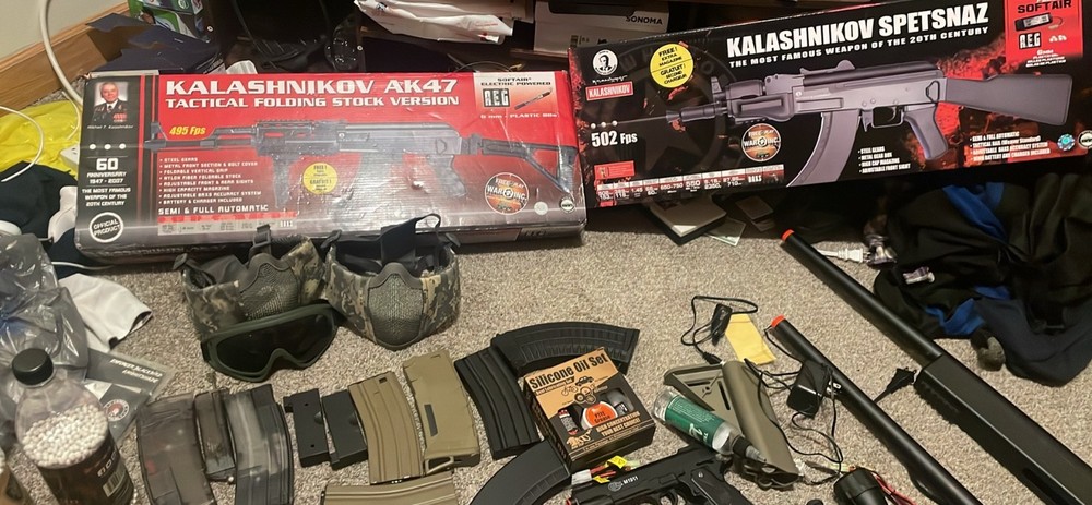 Massive airsoft lot