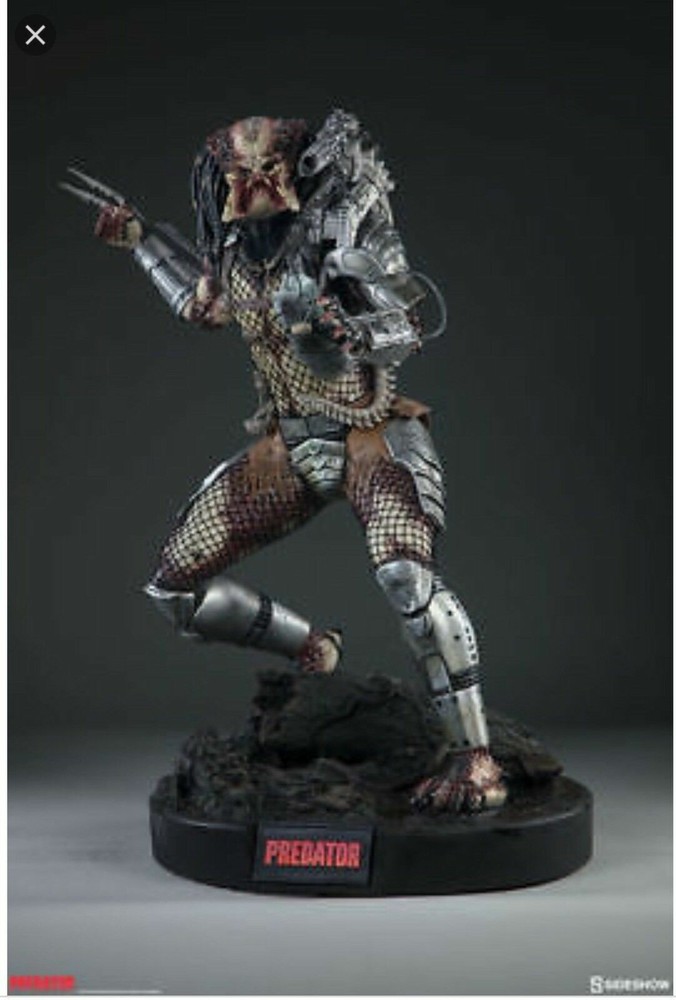 SIDESHOW 1/4 Scale Predator Maquette Statue Stan Winston completed w box