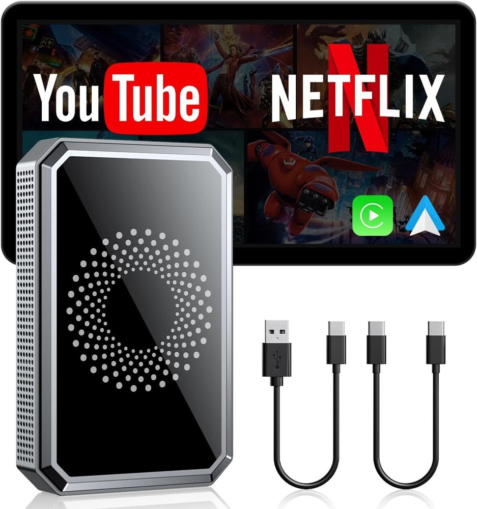 3 In 1 Android12 Wireless CarPlay AI Box Adapter/Android Auto-Multimedia Adapter