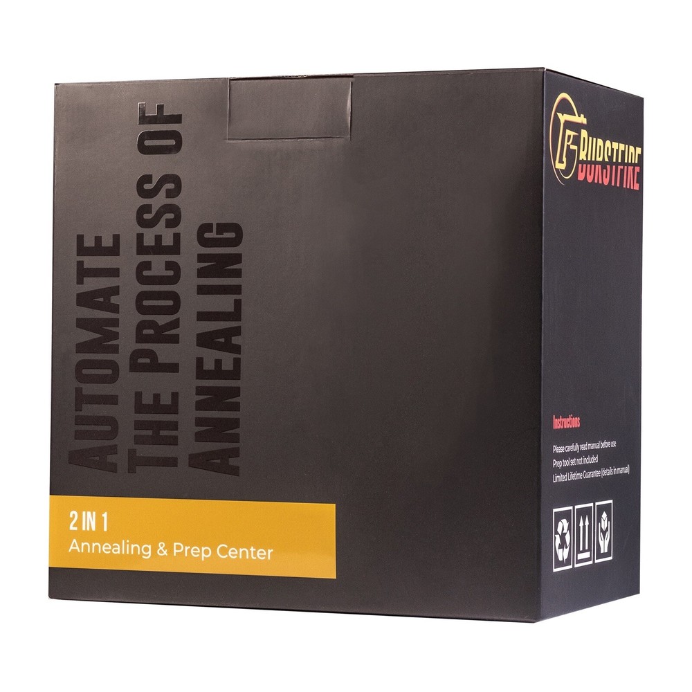 Gen 2 - Burstfire 2 In 1 - Brass Case Annealer & Case Prep Center For Reloading