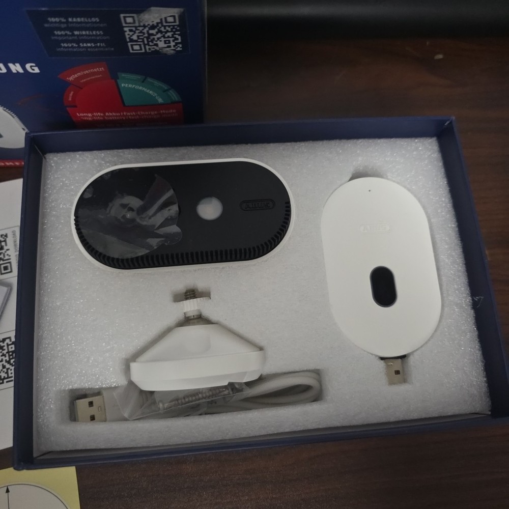 ABUS PPIC90000 Base Station - 100% Wireless, Design Precision Security Camera, W