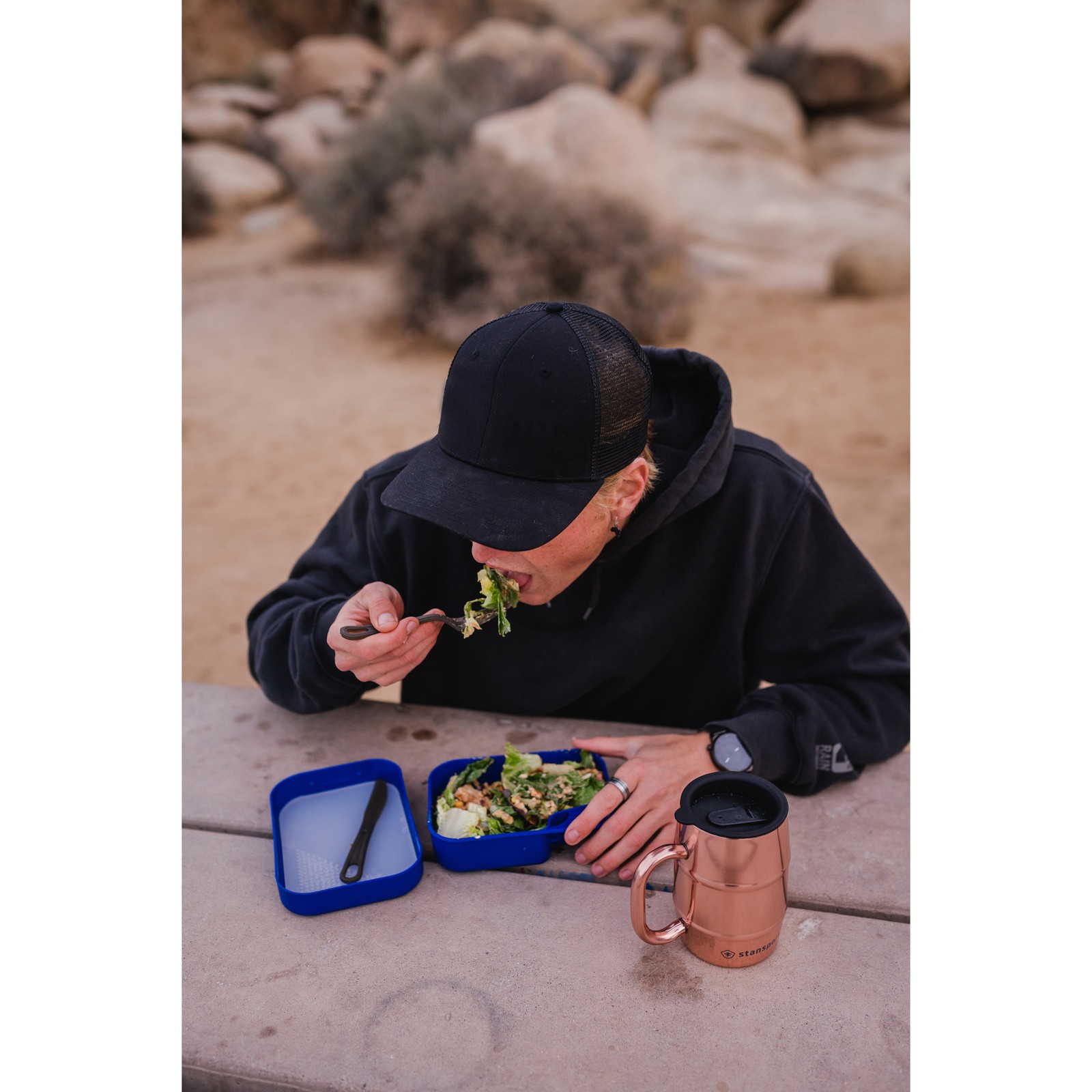 Stansport 16 oz Double Wall Camp Mug Copper, New, Free Shipping