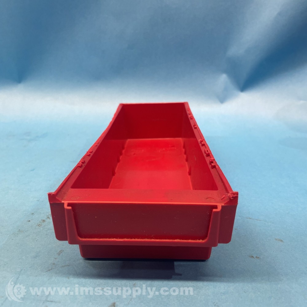 Quantum Storage Systems QBS 101 Color Red Storage Container USIP