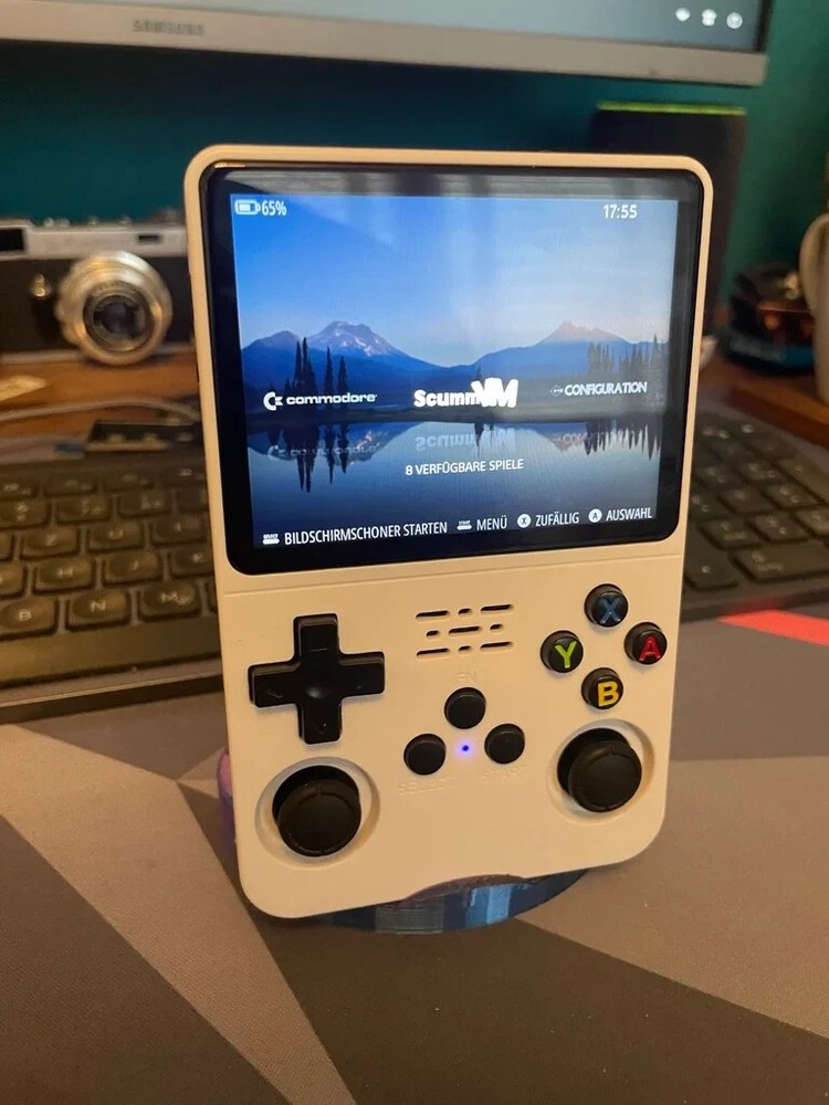 R36S Retro GAME CONSOLE Handhold Controller Holder Stand 3d Printed Stand