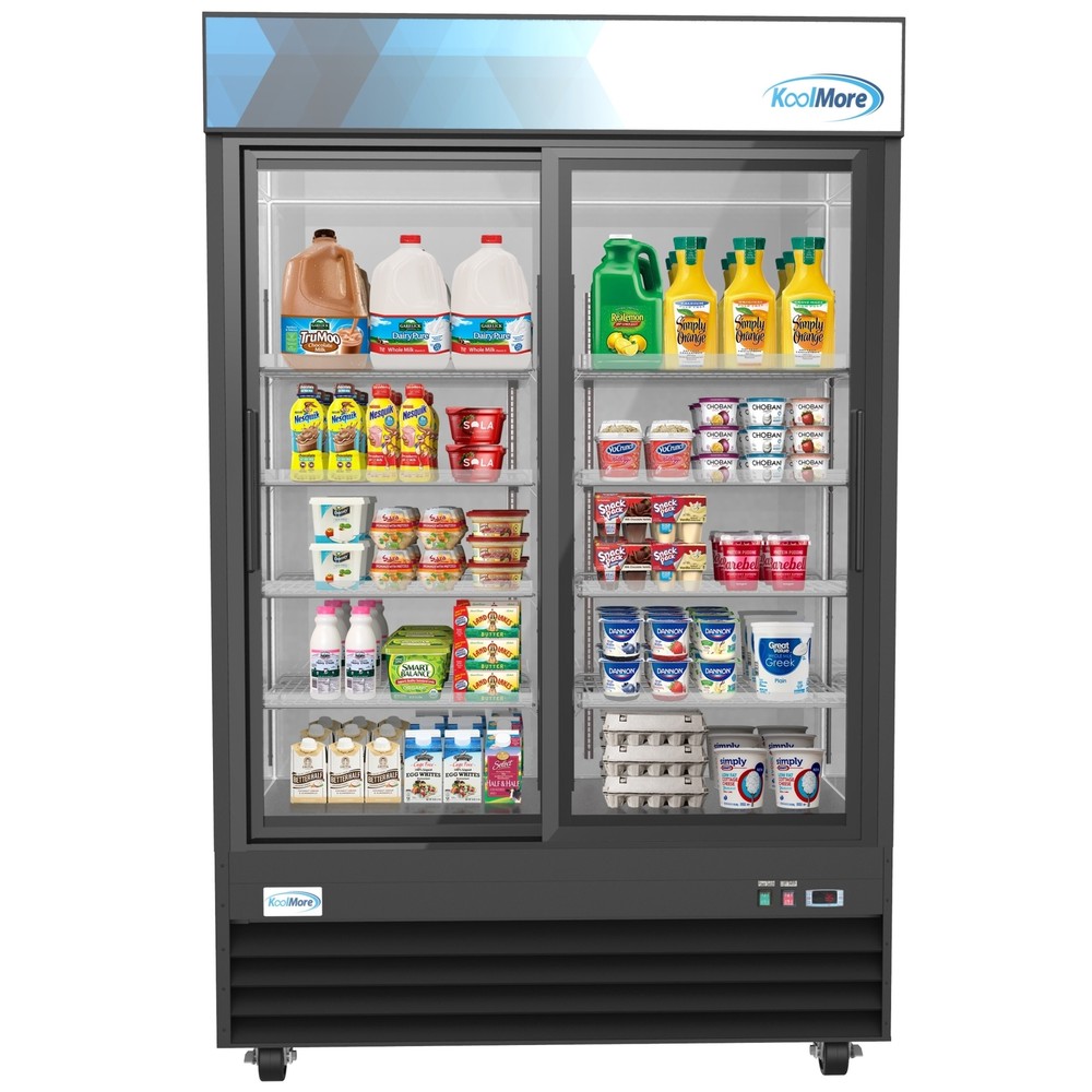 Koolmore MDR-2D-GSLD Merchandiser Refrigerator