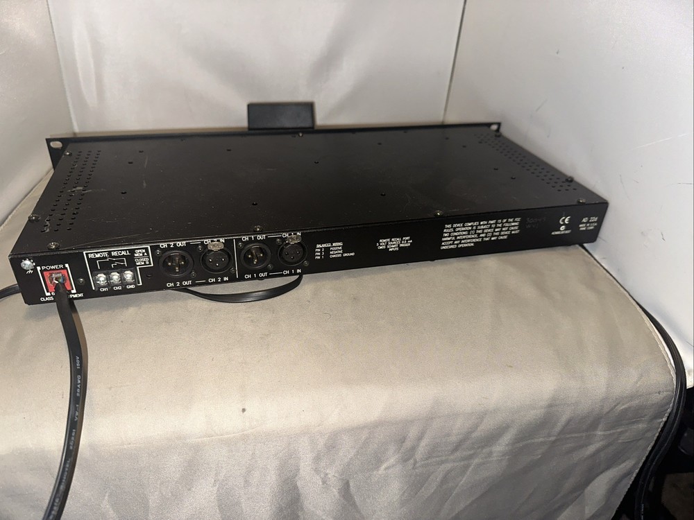 Rane Digital AD 22D Audio Delay includes Power Adapter”PLEASE READ DESCRIPTION”