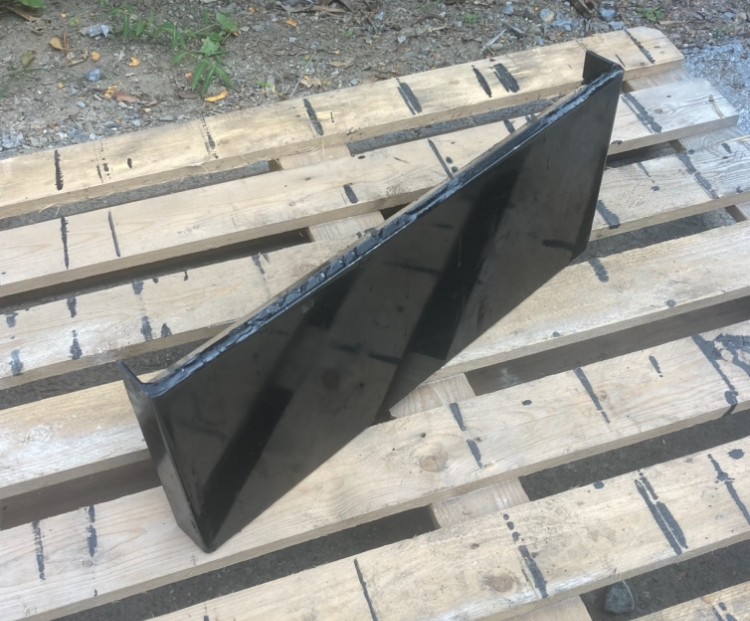 Kivel Mini Loader DingoStyle Blank Mounting Plate for Welding Custom Attachments
