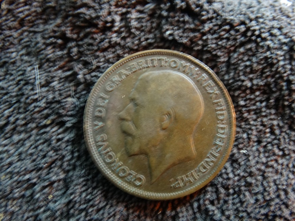 1914 UK Great Britain 1 Penny