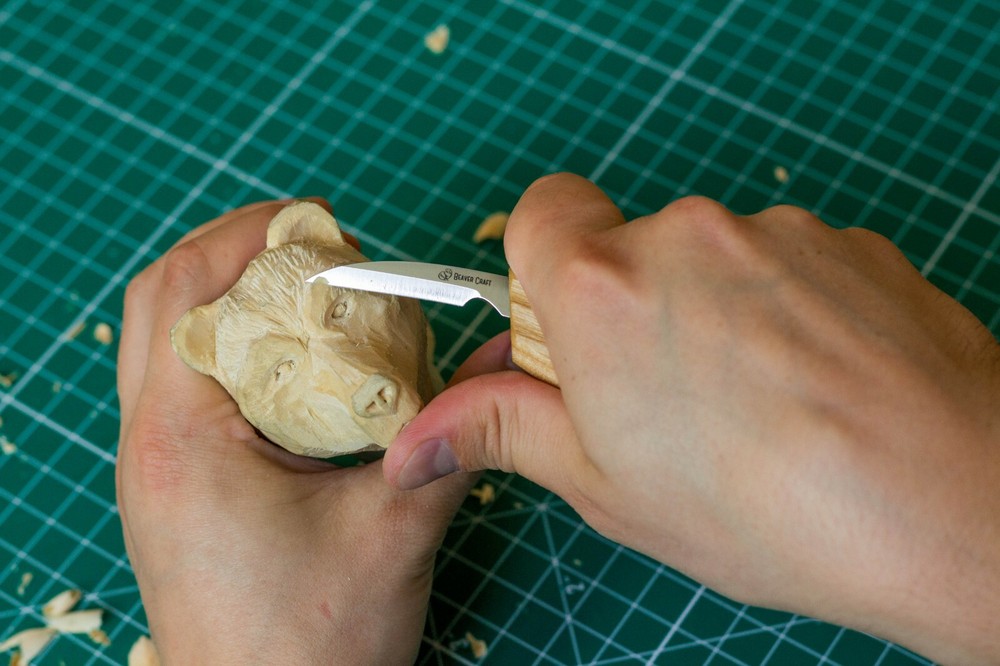 Chip carving knife BeaverCraft knife C8