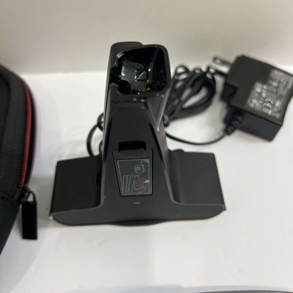 Plantronics WH500 Black - Bluetooth Headset - Cradle, Charger, Missing Eartips