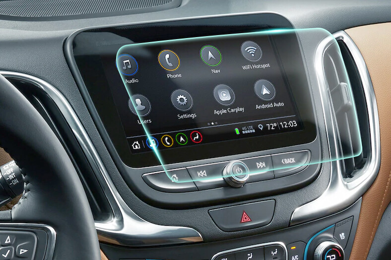Crystal Clear Screen Protector for 2020 Chevrolet Equinox 8in Navigation