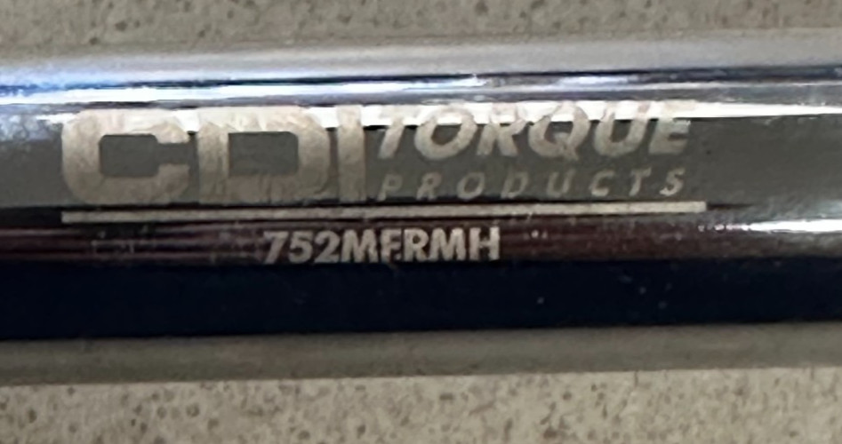 CDI 752MFRMH Torque 3/8 inch Micro-Adjustable Wrench,