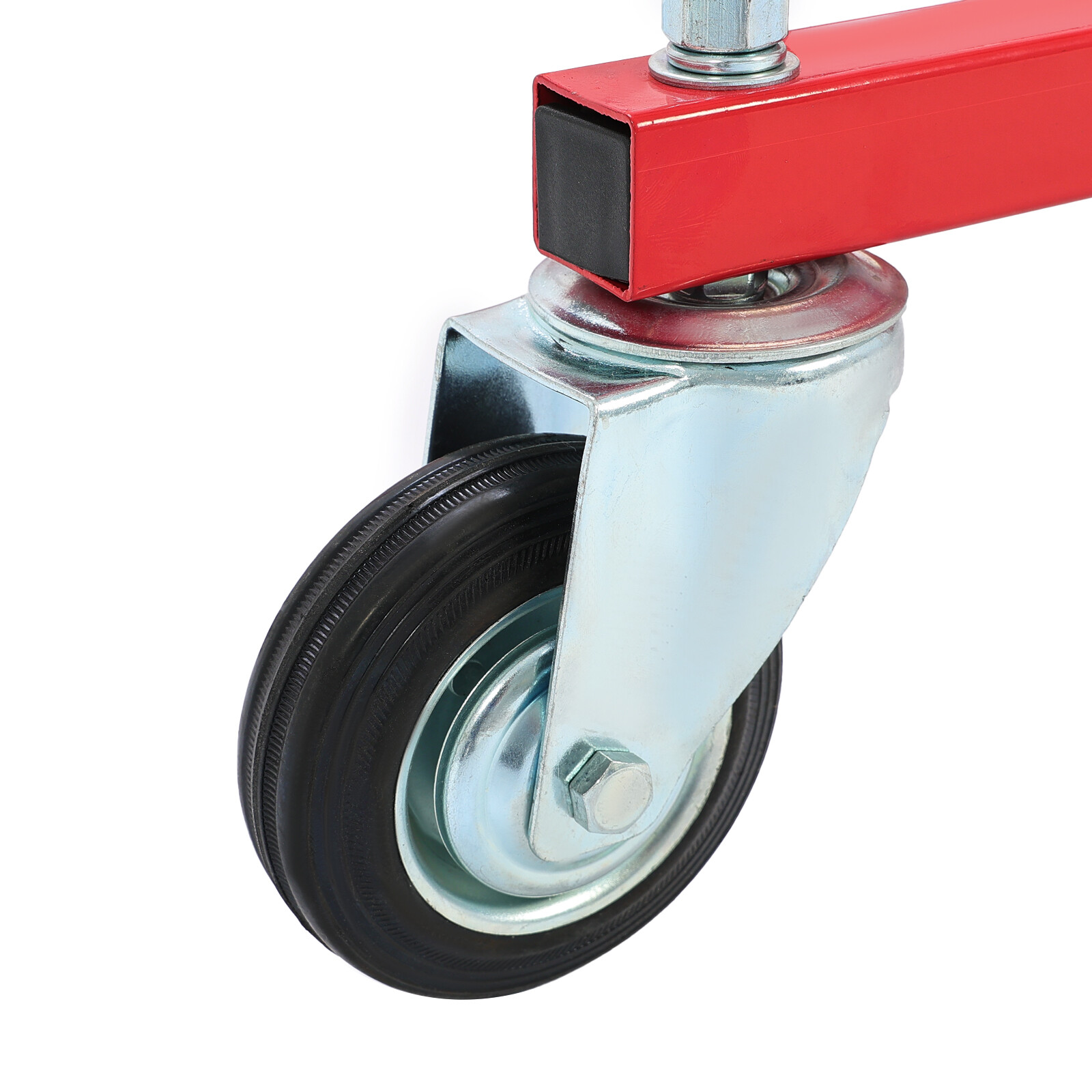 Mechanical Car Door Lift Jack Hydraulic Press and Bumper Handler Stand New Red