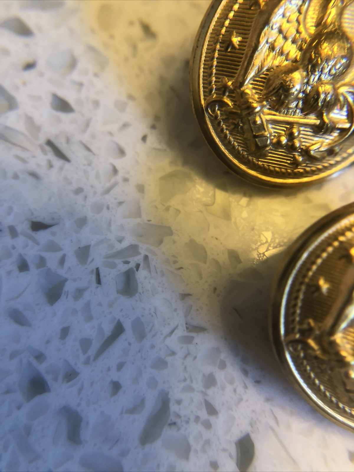 OLD EARLY UNION US NAVY EAGLE UNIFORM COAT BUTTON No Maker Lot Of 3 19 mm