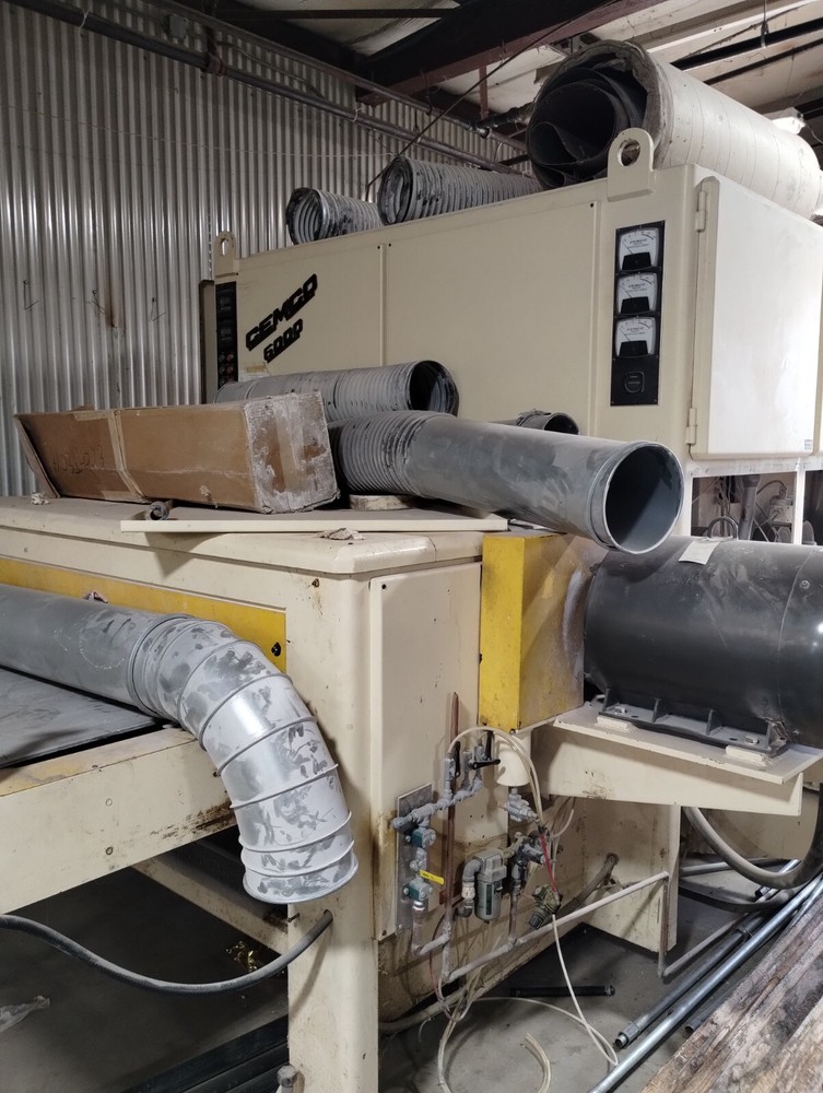 54" Cemco 6000 cu162 planner and sander