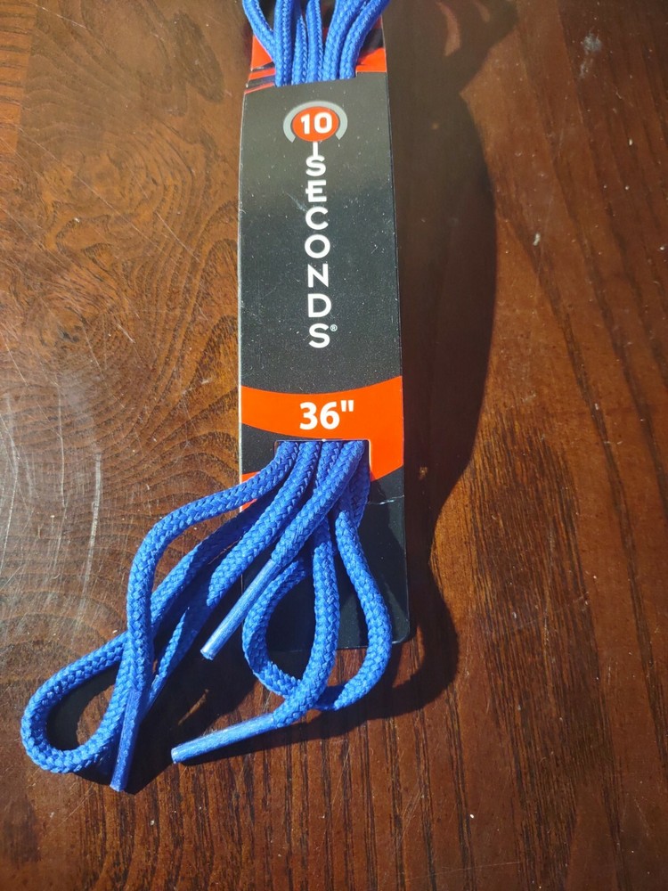 36" Blue Laces