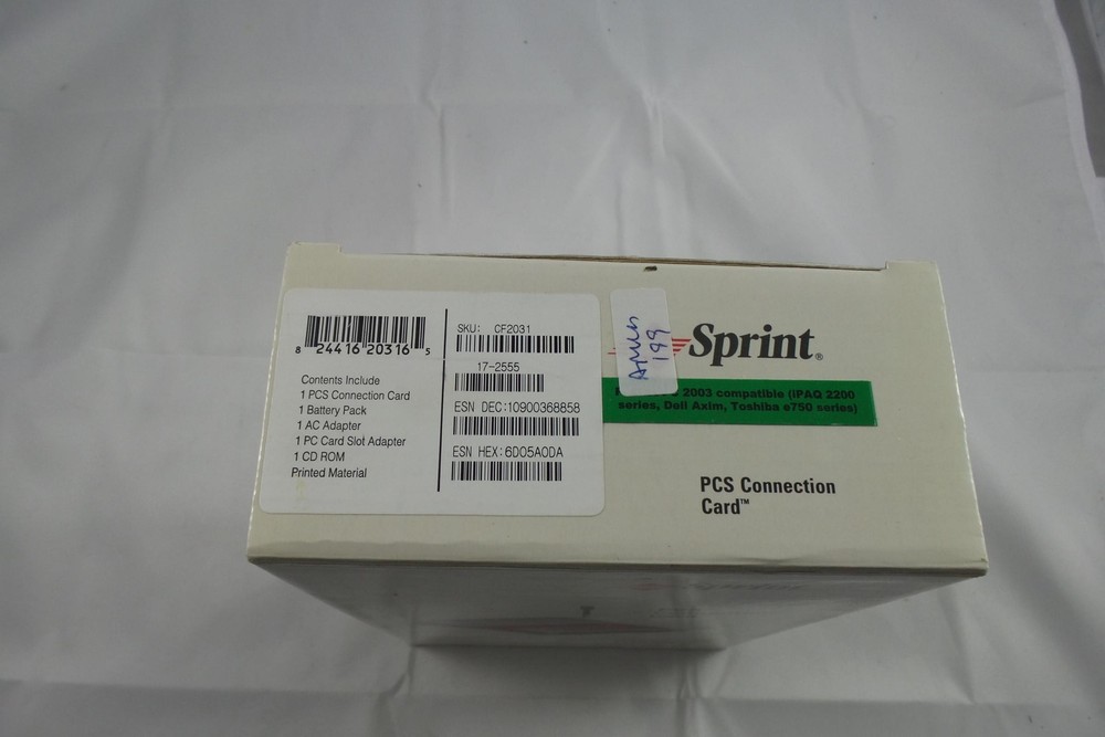 Sprint PCS Compact Flash Connection Card Wireless Cellular CDMA Modem (CF2031)