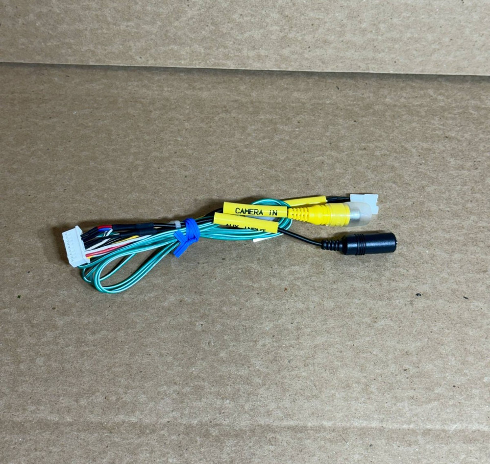 Alpine X308U Data Link I/F Camera In Aux INPUT Speed Sensor Harness
